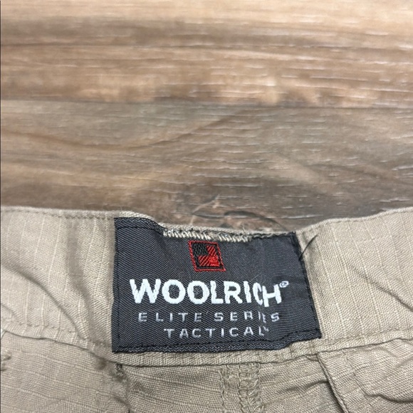 Woolrich Elite Series Tactical Cargo Pants 42/30  Khaki Lightweight Ripstop - Picture 4 of 13